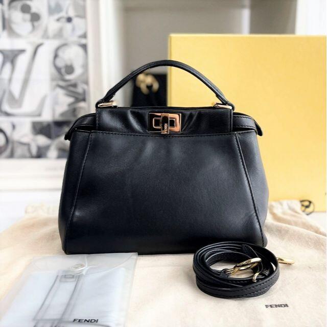 美品 FENDI フェンディ モントレゾール ショルダーバッグ 2WAY ハンド