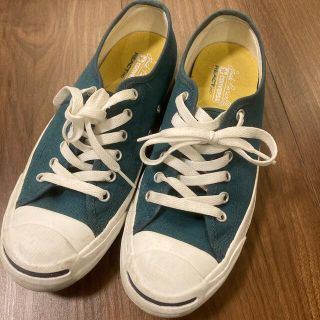 コンバース(CONVERSE)のコンバース ジャックパーセル  グリーン 25cm (スニーカー)