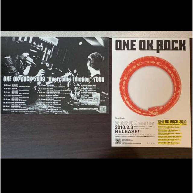 【激レア】ONE  OK ROCK 初期フライヤー