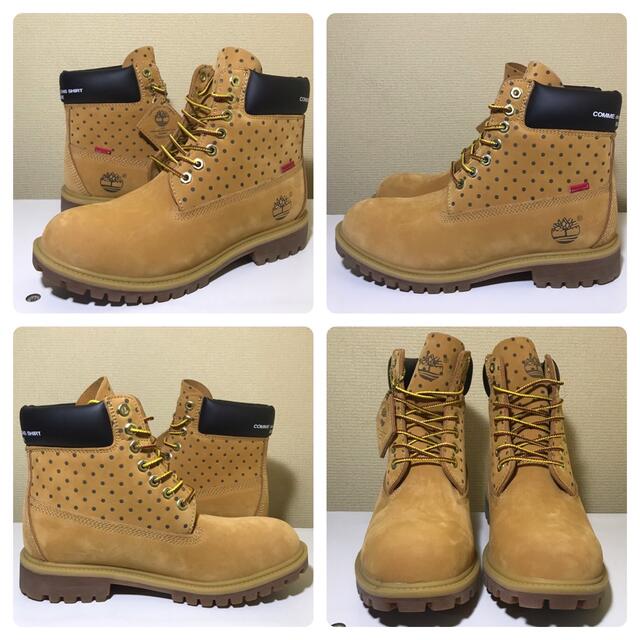 新品】26.5cm ティンバーランド × supreme × ギャルソン 国内外の人気