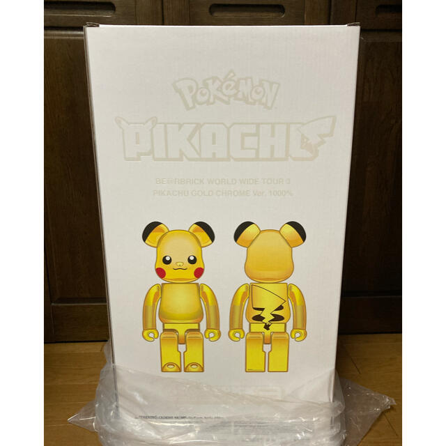 BE@RBRICK ピカチュウ GOLD CHROME Ver.1000% オンラインストア公式