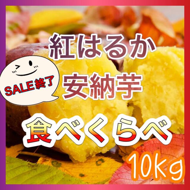 さつまいも食べくらべ10kg 『紅はるか×安納芋』