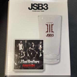 サンダイメジェイソウルブラザーズ(三代目 J Soul Brothers)の新品三代目JSB LAWSONくじ④グラス&アクリルスタンドコースター(ミュージシャン)