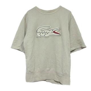 ラコステ(LACOSTE)のラコステ 近年モデル ビッグワニ Tシャツ 半袖 ビッグクロック ベージュ 4(Tシャツ/カットソー(半袖/袖なし))