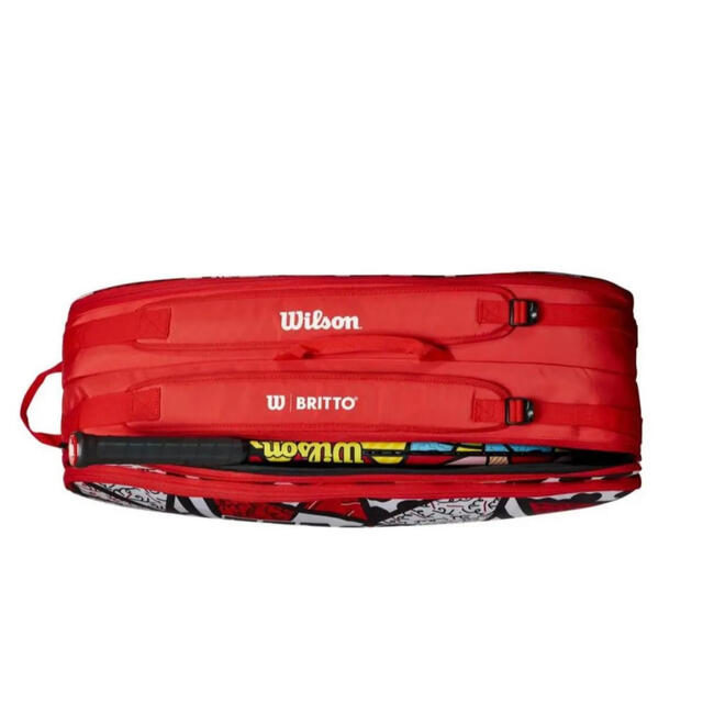 wilson(ウィルソン)の数量限定 ウイルソン Wilson テニスラケットバッグ ロメロブリットモデル スポーツ/アウトドアのテニス(バッグ)の商品写真