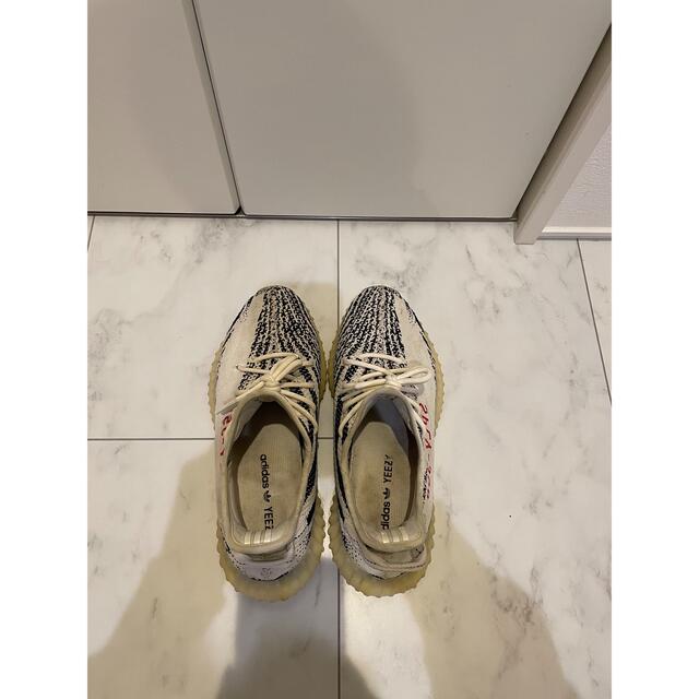 イージーブースト　350 ゼブラ　28.5 yeezy boost 4