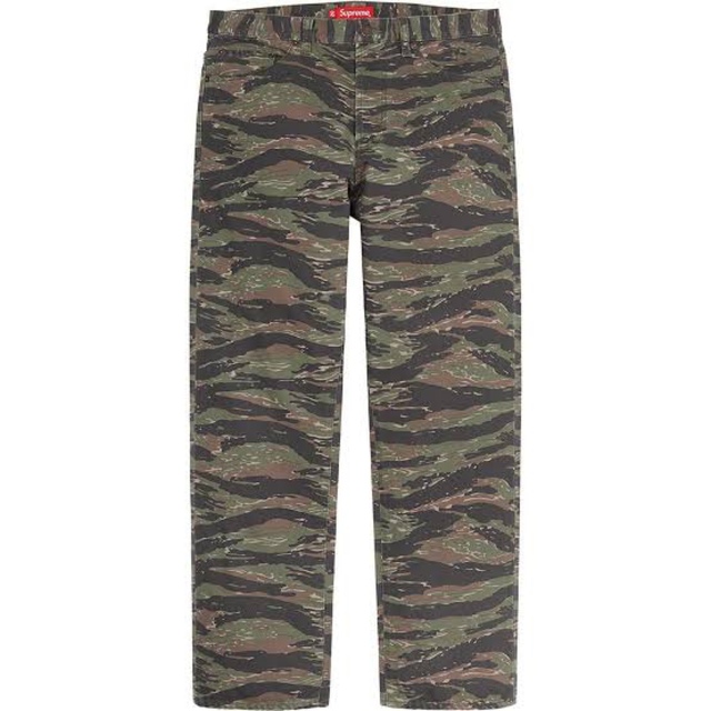 Supreme Regular Jean Tiger Camo 30