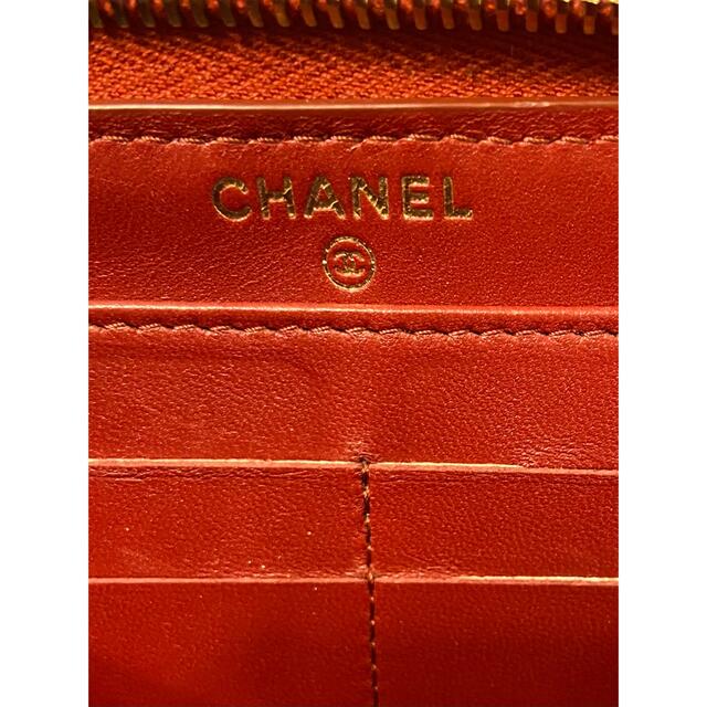 CHANEL - CHANEL シャネル 長財布 ダブルステッチ タッセル付き CHANEL - CHANEL シャネル 長財布 ダブルステッチ タッセル付き