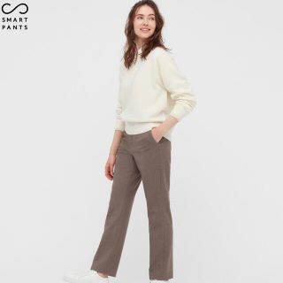 ユニクロ(UNIQLO)のヒートテックスマートスリムストレートパンツ(標準 丈70〜72cm)(カジュアルパンツ)