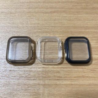 アップルウォッチ(Apple Watch)のアップルウォッチ　40mm  エレコム　カバー　3個セット(腕時計(デジタル))