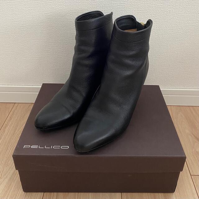 PELLICO ペリーコ☆ショートブーツ☆36.5 23.5cm pci.org.py