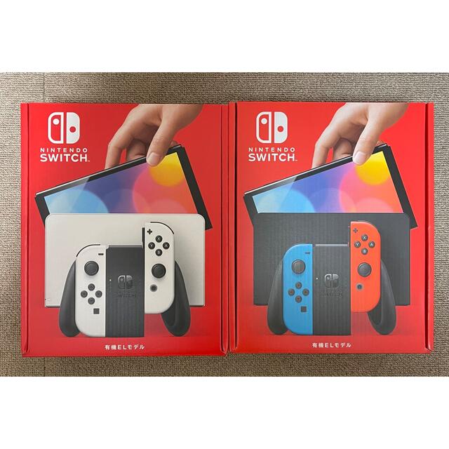 新着 スイッチ（有機ELモデル） Joy-Con(L)/(R) ネオン 家庭用ゲーム機