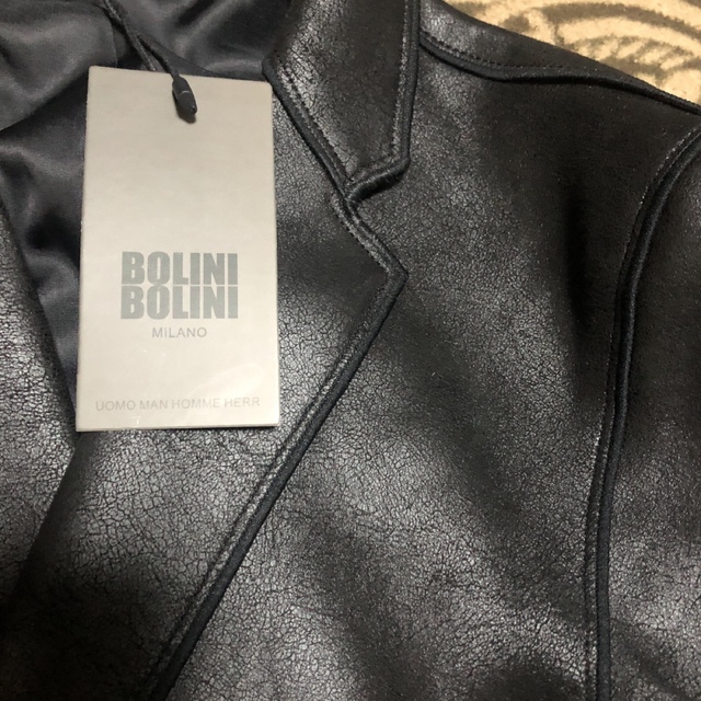 BOLLINI(ボリーニ)の【新品】定価10万円❗️BOLINI ボリーニ高品質スエードレザー・ジャケット メンズのジャケット/アウター(テーラードジャケット)の商品写真