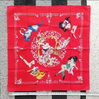 セーラームーン - セーラームーン バンダナ ハンカチ 赤 レッド セーラームーン - セーラームーン バンダナ ハンカチ 赤 レッド