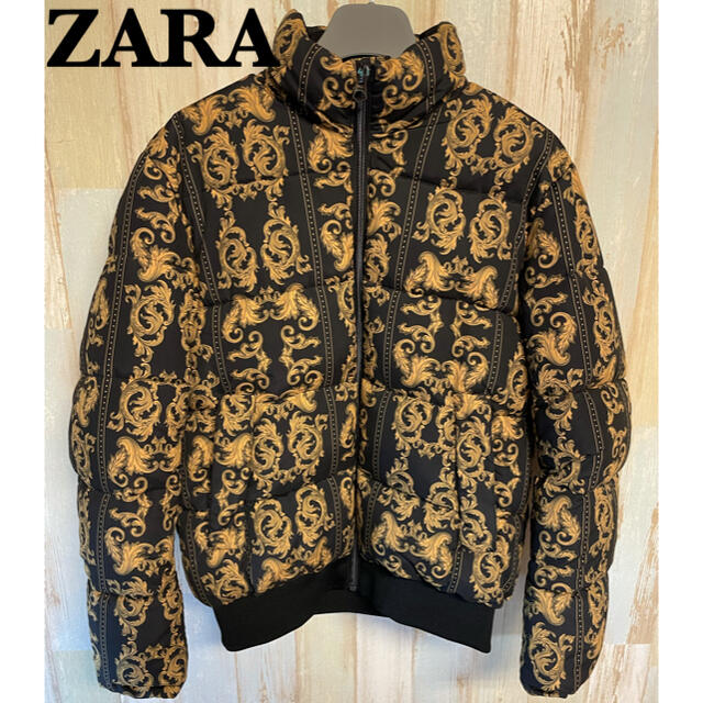 ZARA - 【極美品】ZARA バロック調 パフジャケット ヨーロピア ダウン ...