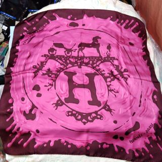 エルメス(HERMES)のエルメス　シルク　スカーフ(スカーフ)