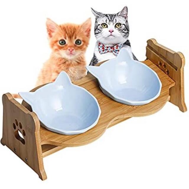 ペット用食器 ネコ型ボウル かわいい ねこちゃんの食器 その他のペット用品(猫)の商品写真