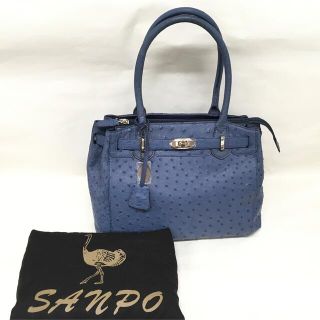 OSTRICH - JRA SANPO オーストリッチ ハンドバッグ サンポーの通販 by