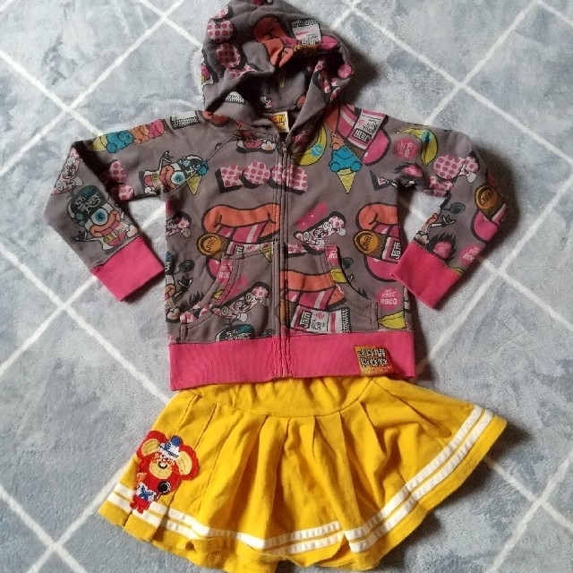 JAM(ジャム)のJAM❤2枚セット キッズ/ベビー/マタニティのキッズ服女の子用(90cm~)(スカート)の商品写真