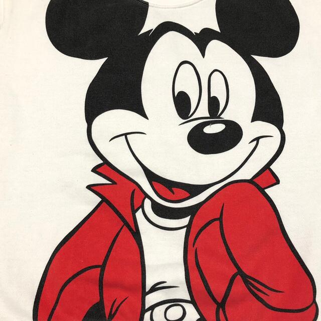 Disney(ディズニー)の＊4519 Disney ディズニー  ミッキー 　ビッグプリント　スウェット メンズのトップス(スウェット)の商品写真