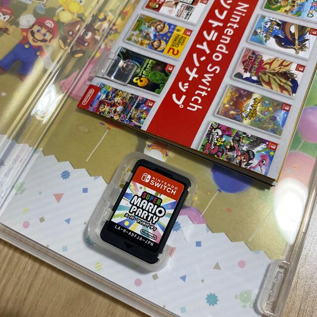 Nintendo Switch(ニンテンドースイッチ)のSwitch スーパーマリオパーティ エンタメ/ホビーのゲームソフト/ゲーム機本体(家庭用ゲームソフト)の商品写真