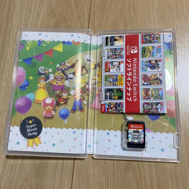 Nintendo Switch(ニンテンドースイッチ)のSwitch スーパーマリオパーティ エンタメ/ホビーのゲームソフト/ゲーム機本体(家庭用ゲームソフト)の商品写真