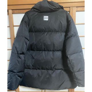 美品 オーバーサイズ GAP ダウンジャケット メタリックシルバー