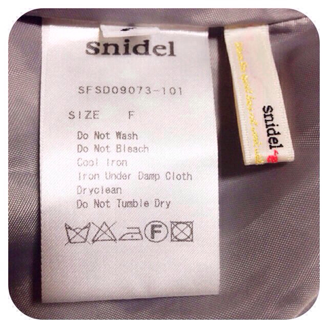SNIDEL(スナイデル)のsnidel❁スカート レディースのスカート(ミニスカート)の商品写真
