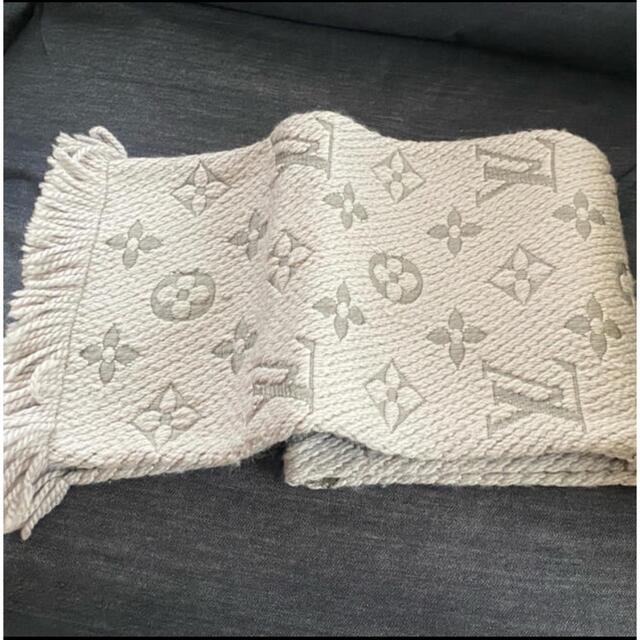 ファッション小物LOUIS VUITTON グレー　マフラー