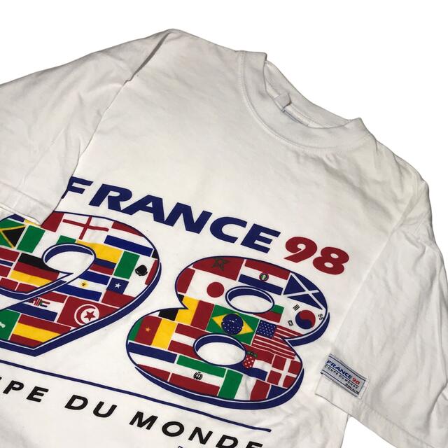 【入手困難】98年 フランスワールドカップ Tシャツ 公式 美品 当時モノ