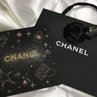 シャネル(CHANEL)の💗CHANEL💕クリスマスバージョン🎄✨非売品3点セット💗✨🎄(ショップ袋)