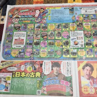 ハドソン(HUDSON)の桃太郎電鉄  すごろくの巻 観光地編 読売新聞12月16日 (印刷物)