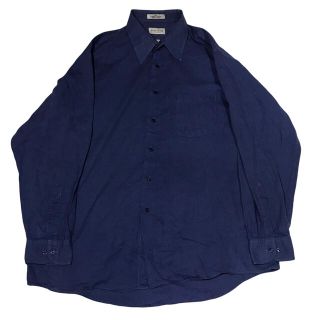 アートヴィンテージ(ART VINTAGE)の【希少カラー】バンヒューゼン VANHEUSEN 長袖シャツ XL相当 輸入古着(シャツ)