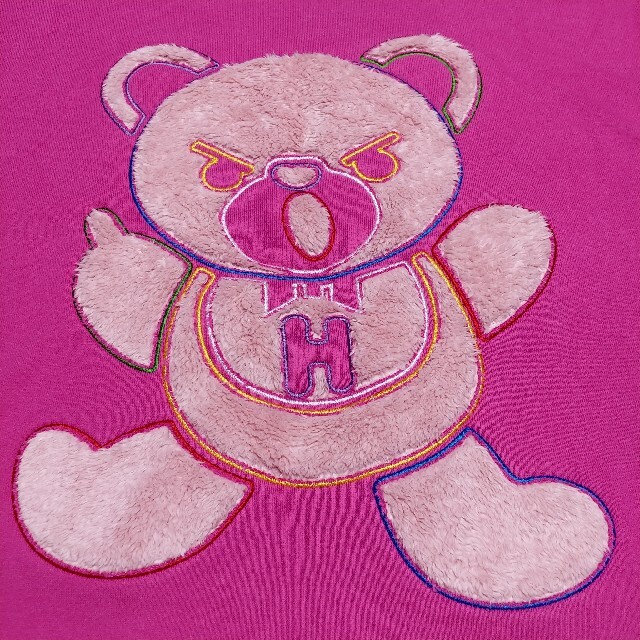 HYSTERIC GLAMOUR(ヒステリックグラマー)のHYSTERIC GLAMOUR　HYS BEAR刺繍 オーバーサイズスウェット レディースのトップス(トレーナー/スウェット)の商品写真