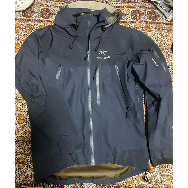 old arcteryx sサイズ　ネイビー