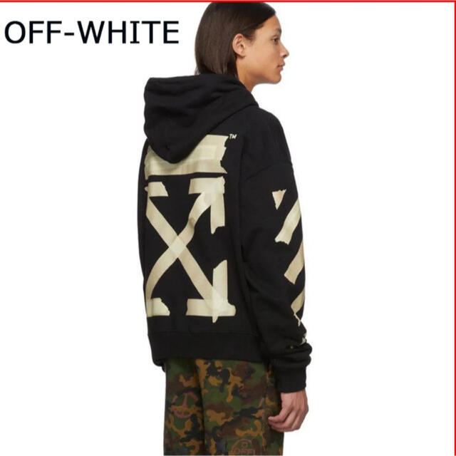 パーカーOffWhite/パーカー/フーディー/オフホワイト