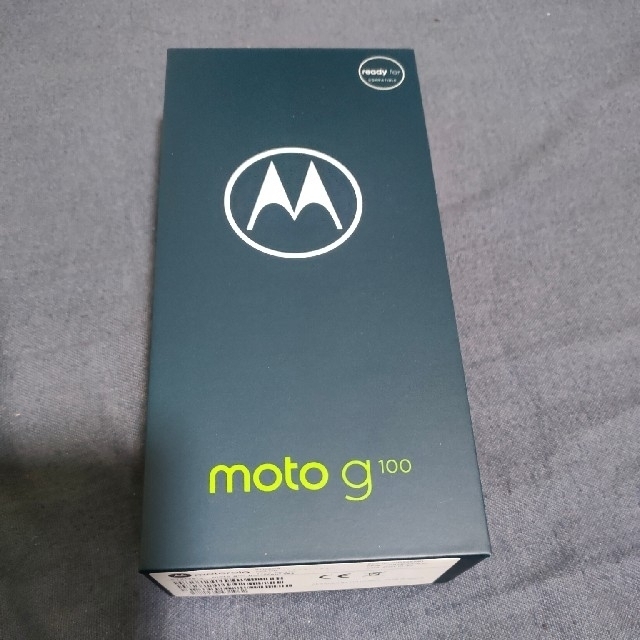 新品未使用 モトローラ フリースマートフォン moto g100