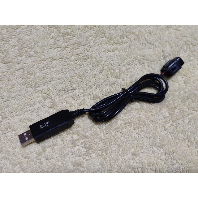 日本無線製 JRM-11・JRM-12用 USB対応コード (5v→12v昇圧) propar.com.ar