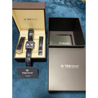 タグホイヤー(TAG Heuer)のタグホイヤー　モナコ　腕時計　tag heuer(ラバーベルト)