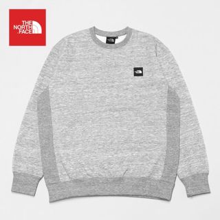 ザノースフェイス(THE NORTH FACE)のXXL ノースフェイス スクエアロゴクルー NT62133 ミックスグレー Z(スウェット)