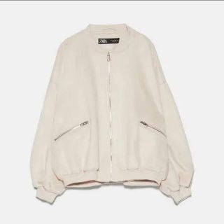 ザラ(ZARA)のZARA オーバーサイズ　ブルゾン　スエード(ブルゾン)