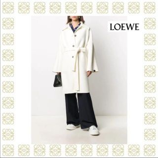 ロエベ(LOEWE)の【シーズン前限定価格】LOEWE ロエベ　ウールカシミヤコート(ロングコート)