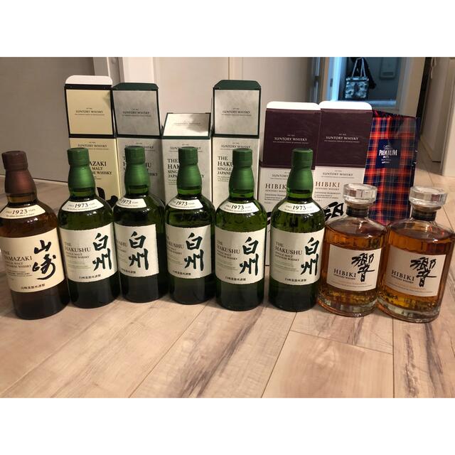 品質満点 ジャパニーズウイスキーまとめ 白州 山崎 響 8点セット