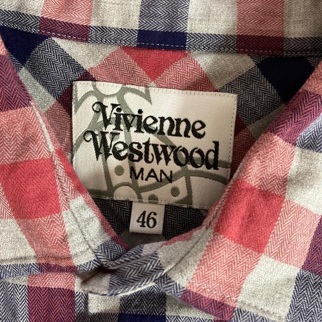 Vivienne Westwood(ヴィヴィアンウエストウッド)の専用です☆vivienne  チェックシャツ メンズのトップス(シャツ)の商品写真