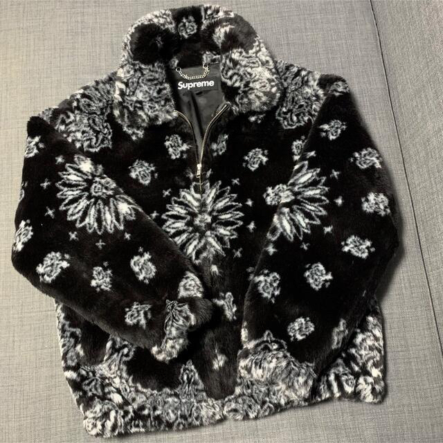 2022年製 新品】 Supreme - 21ss Supreme Bandana Faux Fur Bomber