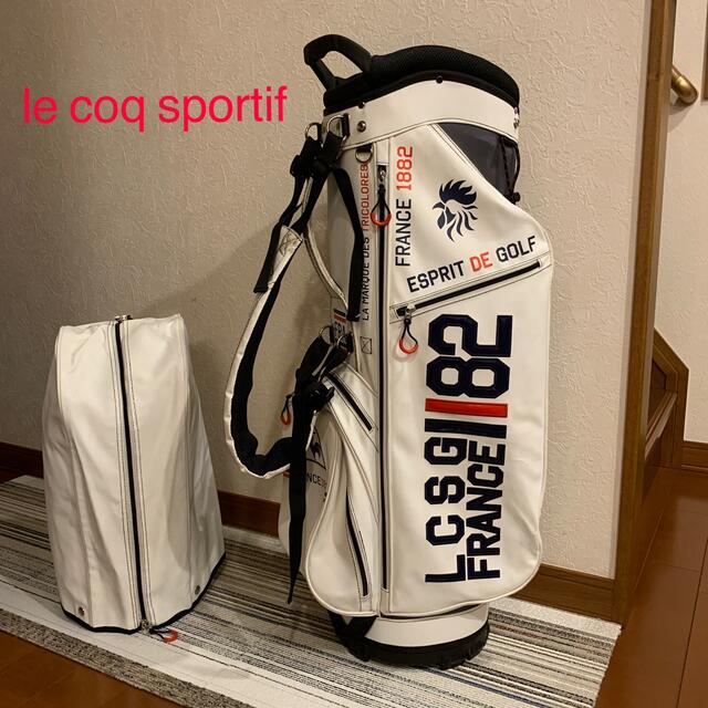 必見‼️超カッコ良い軽量キャディバッグ ‼️le coq sportifブランド