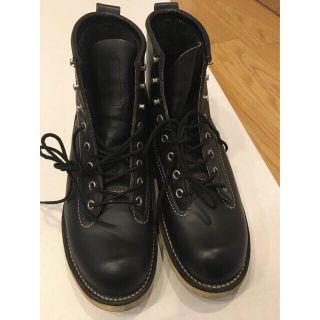 レッドウィング(REDWING)のイーグルヘッド様　専用　レッドウィング　2913 ラインマン　ブーツ　ブラック(ブーツ)