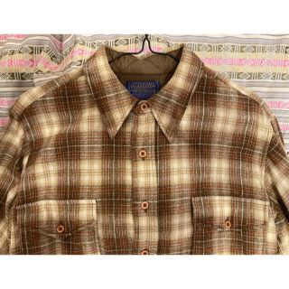 ペンドルトン(PENDLETON)のPENDLETON ペンドルトン ウール チェック シャツ 70s(シャツ)