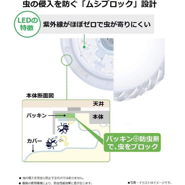 Panasonic(パナソニック)のパナソニック LEDシーリングライト HH-CD0871A 寝室 8畳 調光調色 インテリア/住まい/日用品のライト/照明/LED(天井照明)の商品写真