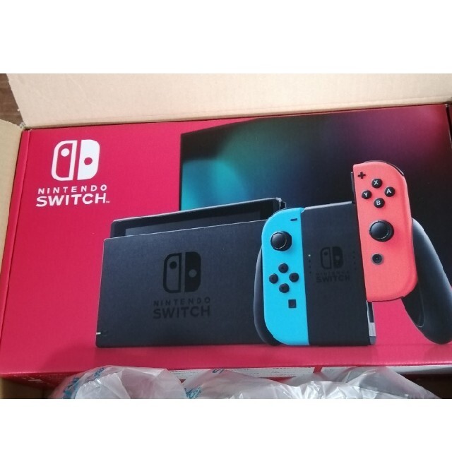 2個ニンテンドースイッチネオン新品です。